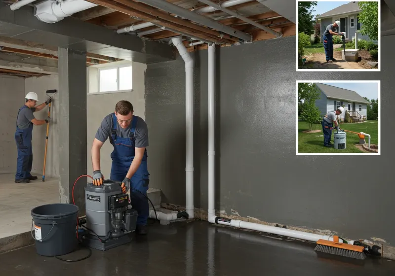 Basement Waterproofing and Flood Prevention process in Edgewood, IN